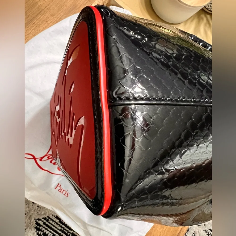 Christian Louboutin Caba Rock Patent Birdy Tote - Picture 13 of 14